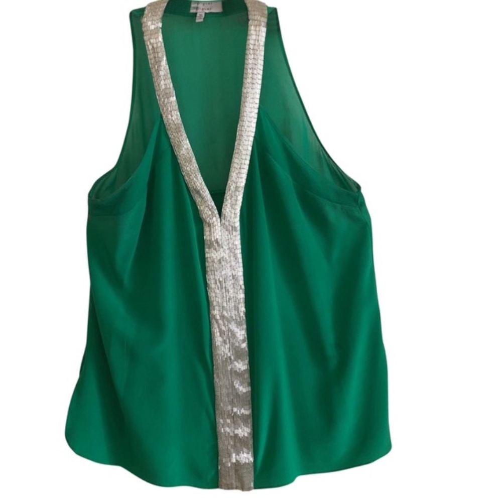 Robert Rodriguez Green Blouse
